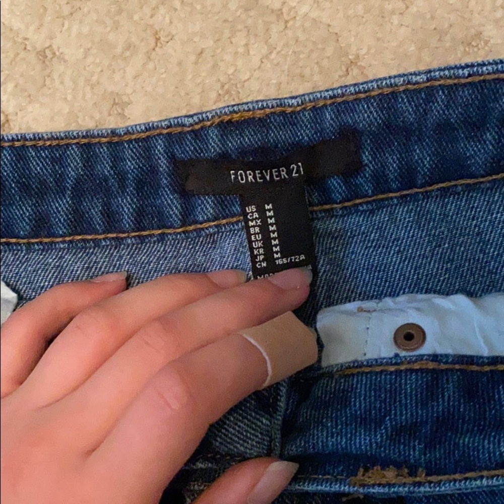 Denim mini skirt - Picture 2 of 2